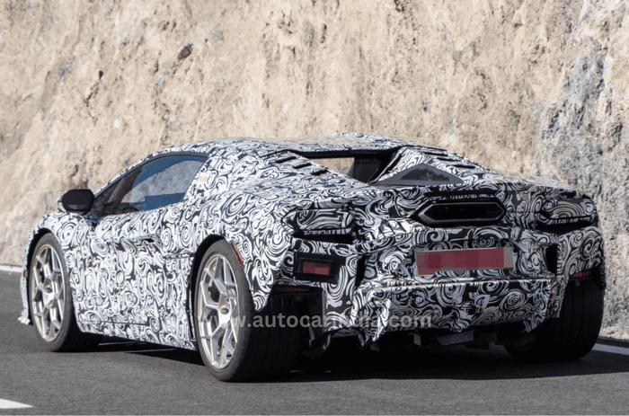Lamborghini Huracan successor spied with production-ready bodywork